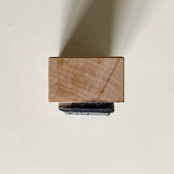 LIVE LAUGH LOVE RUBBER STAMP AMERICAN ART KC9022F Wood Mounted Stamp - Picture 7 of 7